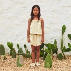 Liilu SALE Organic Cotton Ada Top - Flower Check