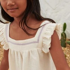 Liilu SALE Organic Cotton Peppa Pyjama - Milk