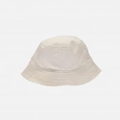 Liilu Organic Cotton Denim Bucket Hat - Ecru SALE