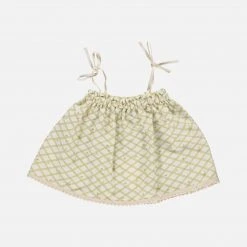 Liilu SALE Organic Cotton Ada Top - Flower Check