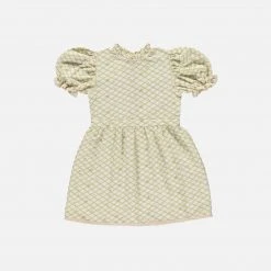 Liilu Organic Cotton Bonita Dress - Flower Check SALE