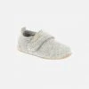 Living Kitzbühel Undyed Boiled Wool Slipper Shoe - Natural Ecru
