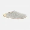 Living Kitzbühel Adult’s Undyed Boiled Wool Babouche Slipper - Natural Ecru