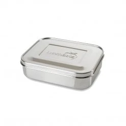 LunchBots Home & Baby Care Stainless Steel Medium Duo Bento Lunch Box