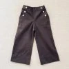Mabo Cotton Canvas Remy Trousers - Charcoal