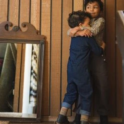 Mabo Cotton Wylie Romper - Denim