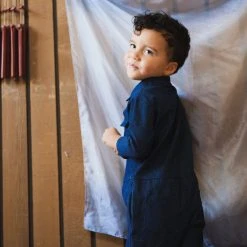 Mabo Cotton Wylie Romper - Denim