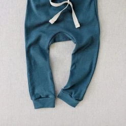 Mabo Organic Cotton Leggings - Azure