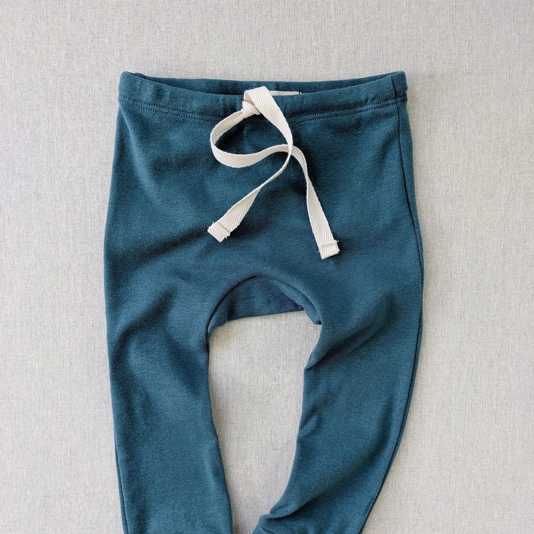 Mabo Organic Cotton Leggings - Azure