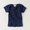 Mabo Organic Cotton SS Lap Tee - Midnight Blue