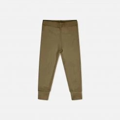 Matona SALE Organic Cotton Waffle Pants - Olive