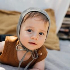 Matona Organic Cotton Waffle Leo Body - Toffee