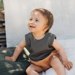 Matona SALE Linen Rumi Bloomer - Hazel