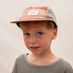 Matona SALE Linen Cap - Hazel/Sienna