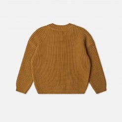 Matona Organic Cotton Nico Cardigan - Mustard