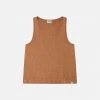 Matona Women's Linen Rosa Tank Top - Hazel