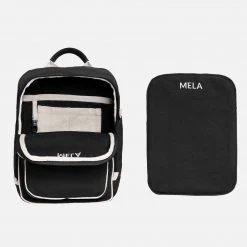 Organic Cotton Mela II Mini Backpack - Black