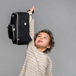 Organic Cotton Mela II Mini Backpack - Black