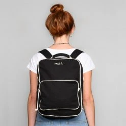 Organic Cotton Mela II Backpack - Black Bags