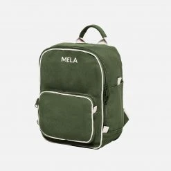 Organic Cotton Mela II Mini Backpack - Olive Green