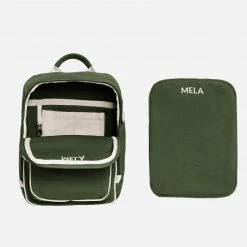 Organic Cotton Mela II Mini Backpack - Olive Green