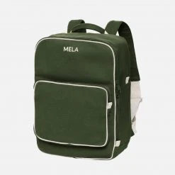 Organic Cotton Mela II Backpack - Olive Green