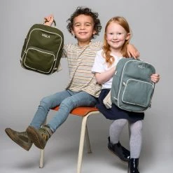 Organic Cotton Mela II Mini Backpack - Teal Bags