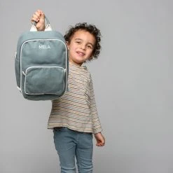 Organic Cotton Mela II Mini Backpack - Teal Bags