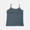 Minimalisma SALE Organic Cotton Ljos Strap Top - Deep Ocean