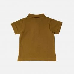 Minimalisma Organic Cotton Piqué SS Eiven Polo Shirt - Seaweed