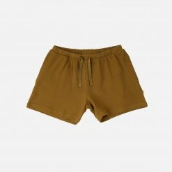 Minimalisma Organic Cotton Piqué Ejby Shorts - Seaweed