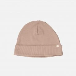 Minimalisma SALE Organic Cotton Rib Ry Baby Hat - Latte