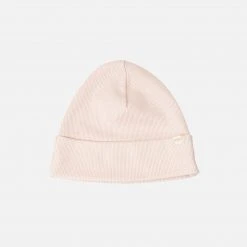 Minimalisma SALE Organic Cotton Rib Ry Baby Hat - Powder