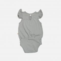 Minimalisma Organic Cotton Pippy Romper - Cloud