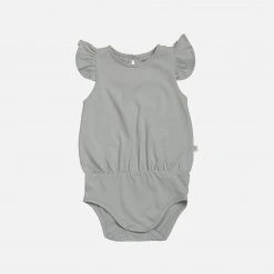 Minimalisma Organic Cotton Pippy Romper - Cloud