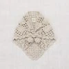Misha & Puff Cotton & Linen Hand Crochet Pima Cotton Kerchief - Moon