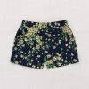 Misha & Puff Pima Cotton Cycling Shorts - Maritime Blue Wild Daisy Cotton & Linen