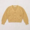 Misha & Puff Pima Cotton Fisherman Rib Everyday Cardigan - Root Cotton & Linen