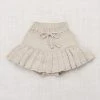 Misha & Puff Hand Knit Pima Cotton Skating Pond Skirt - Moon Cotton & Linen