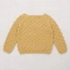 Misha & Puff Hand Knit Pima Cotton Summer Popcorn Sweater - Root Cotton & Linen