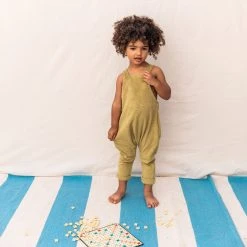 Monkind Organic Cotton Dungarees - Leaf SALE