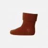 MP Wool Rib Ankle Socks - Red Sienna Baby Wool