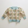 Oeuf SALE Cotton Clover Sweater - Celadon