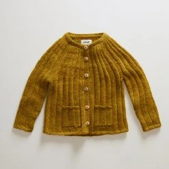 Oeuf SALE Cotton Everyday Cardigan - Hemp