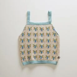 Oeuf Cotton Clover Tank - Celadon SALE