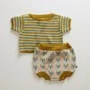 Oeuf Cotton Clover Bloomer Set - Hemp SALE