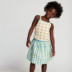 Oeuf Cotton Clover Tank - Celadon SALE