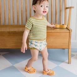 Oeuf Cotton Clover Bloomer Set - Hemp SALE