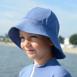 Petit Crabe Frey UV Swim Sun Hat - Nordic Cotton & Linen