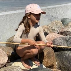 Petit Crabe Beaa UV LS Swimsuit - Cappuccino